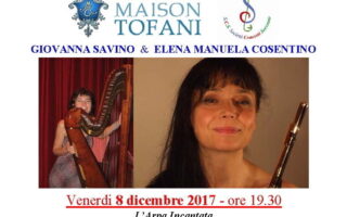 Concerto del Il duo Savino – Cosentino a Sorrento Venerdi 8 dicembre 2017 alle ore 19.30