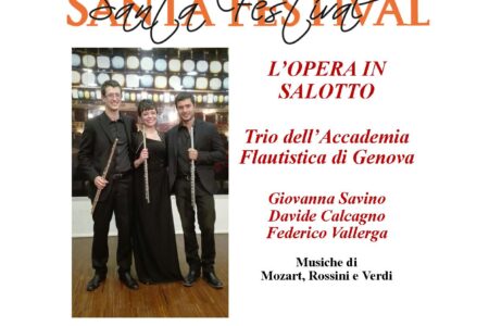 L’opera in salotto Sabato 10 Marzo 2018 alle ore 21.00 Villa Durazzo Via San Francesco 3 Genova