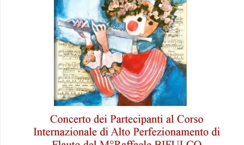 Concerto dei Partecipanti al corso di flauto del Maestro Bifulco, il 14 Luglio 2022 nell’ambito di Musicamica Liguria Festival