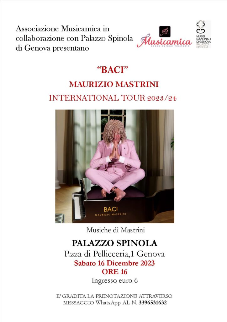 Maurizio Mastrini-Concerto 16 dicembre 2023 locandina