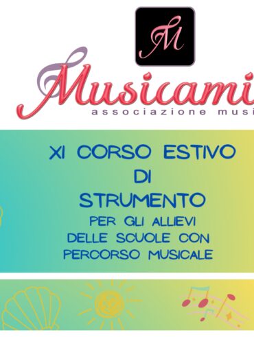 2024-XI Corso estivo di strumento-Musicamica