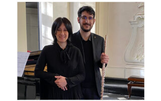 Duo Cagno-Emanuela al pianoforte e Matteo al flauto