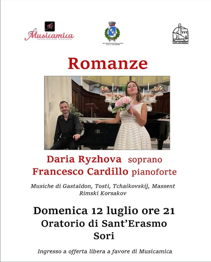 Romanze-Locandina concerto 12 luglio 2026